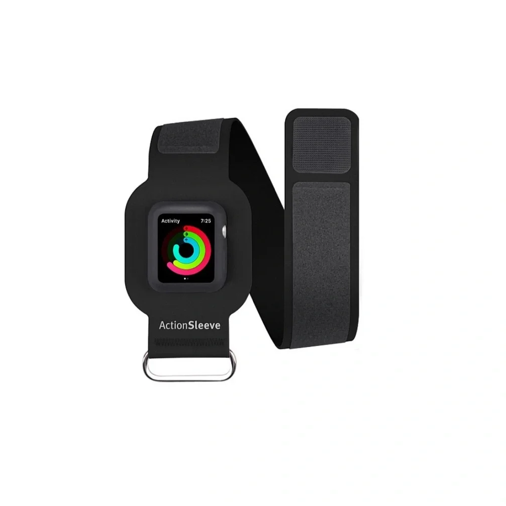 Black ActionSleeve Armband for Smartwatch